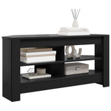 Corner TV Cabinet 102 x 40.5 x 45 cm Black Engineered Wood 889776