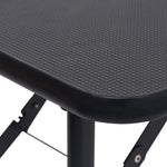 ZNTS Adjustable Dog Grooming Table with 1 Loop and Basket 171067