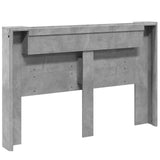Headboard Concrete Grey Engineered Wood 3418679