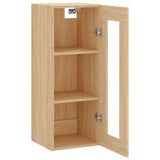 Wall Mounted Cabinet Sonoma Oak 34.5x34x90 cm 828927