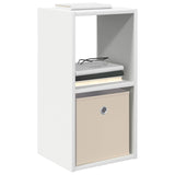 Bedside Table 2 pcs White 30.5 x 27 x 59.5 cm Engineered Wood 8000613