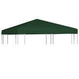 Gazebo Top Cover 310 g/m 3x3 m Green 44779