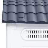 152228 Dog House Grey 57x68x66 cm Polypropylene