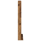 CD Cabinet 2 pcs Old Wood 33 x 23.5 x 175 cm Engineered Wood 8012655