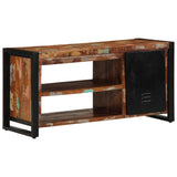 Shoe Bench Multicolour 100 x 40 x 50 cm Solid Reclaim wood 4013602