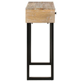 Console Table 100x30x75 cm Solid Mango Wood 320823