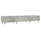 TV Cabinet Concrete Grey 150x36x30 cm Engineered Wood 829136