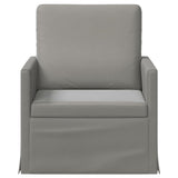 Armchair Light Grey 70 x 81 x 82 cm Velvet 42041021