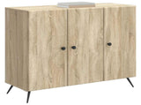 Sideboard Sonoma Oak 89 x 34.5 x 80 cm Engineered Wood 895567