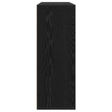 Sideboard 2 pcs Black Oak 60 x 31 x 84 cm Engineered Wood 3334313