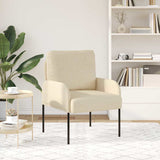 Sofas with Cushion 55cm Cream Plywood 42023435