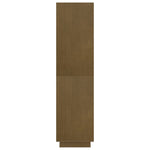 Book Cabinet/Room Divider Honey Brown 80x35x135 cm Solid Pinewood 810892