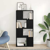 TV Cabinet Set Black 60 x 24 x 125.5 cm Engineered Wood 875196