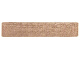 Rug Runner MARSA Yellow 50 x 400 cm Polyester and PVC 42023211