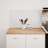 Kitchen Worktop 80x63.5x2.7 cm Solid Wood Oak Rectangular 4008997