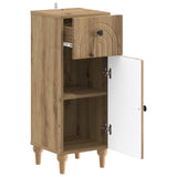 Bathroom Storage Cainet ALKMAAR Artisan Oak 30 x 31 x 80 cm 896174