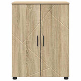 Bathroom Cabinet with Storage Sonoma Oak 60 x 35 x 80 cm 883306