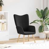 Armchair Black 62 x 67 x 95.5 cm Sherpa Fabric 42001781