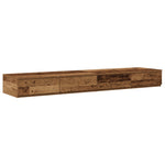 ZNTS Bedside Tables Old Wood Solid Reclaimed Wood 135 x 36.5 x 16.5 cm 866993