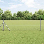 Welded Wire Fence Silver 0.6 x 100 m Steel 42004992