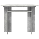 Console Table Concrete Grey 100 x 39.5 x 75 cm Engineered Wood 8001161