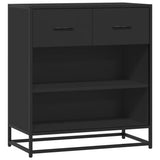 Sideboard Black 68x35x76 cm Engineered Wood 848984