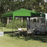 Canopy Tent Manual Green 290 x 290 x 251 cm Fabric 42007387