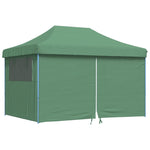 Foldable Party Tent Pop-Up with 4 Sidewalls Green 4005024
