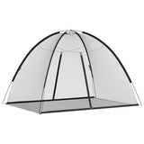 Mosquito Net Mongolia with Doors 220 Mesh Black 200x150x140 cm 4010043