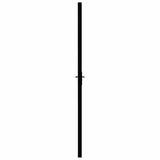 Interior Door ESG Glass and Aluminium 102.5x201.5 cm Black 151205