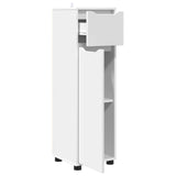 Bathroom Cabinet White 30.5 x 30 x 101 cm Engineered Wood 888737