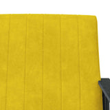 Armchair Yellow 59 x 75 x 78 cm Velvet 42017686