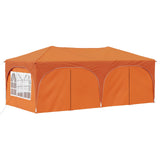 Pop-up Party Tent 575 x 288 x 245 cm Orange Oxford Fabric 42019910