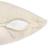 Cushion Cover 12 pcs HEERLEN Cream 50 x 50 cm Boucl 910914