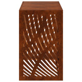 Air Conditioner Cover Rusty 110 x 50 x 80 cm Weathering Steel 8014114