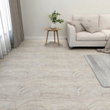 Self-adhesive Flooring Planks 55 pcs PVC 5.11 m Beige 324676