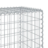 Gabion Basket with Cover 900x50x150 cm Galvanised Iron 3295162