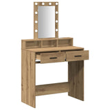 Dressing Table Brown 79 x 41 x 140 cm Engineered Wood 865171