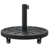 Parasol Base 15.25 kg Black Iron Circular 42002565