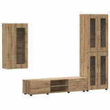 TV Cabinet Set FLORIN 3 pcs Artisan Oak Engineered Wood 3397953