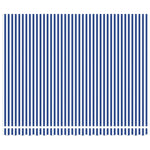 Retractable Awning Manual Blue and White 400x300 cm Fabric 3330485