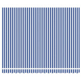 Retractable Awning Blue and White 350 x 250 cm Fabric and Metal 3330195