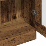 Highboard Old Wood 82.5x30.5x185 cm Engineered Wood 3318720