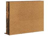 CD Cabinet Smoked Oak 96 x 23.5 x 97.5 cm Engineered Wood 8012670