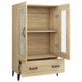 Highboard Sonoma Oak 70x31x115 cm Engineered Wood 812558