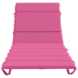 Sunlounger Cushion GEMERT 100% Polyester Pink 200 x 70 x 3 cm 948553
