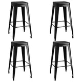5 Piece Bar Set Black 3057373