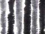Fly Curtain Grey and Black 90x200 cm Chenille 377327