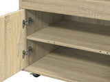 Bar Cart Sonoma Oak 60x39.5x89 cm Engineered Wood 848271