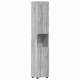 Bathroom Furniture Set TULUM 5 pcs Grey Sonoma 60 x 34 x 63 cm 3398060